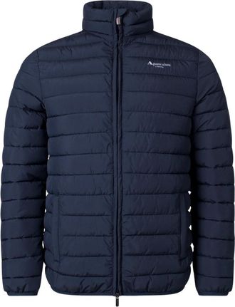 Aquascutum Heren Mock Neck Active Gewatteerd Jasje (Marineblauw)