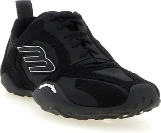 Balenciaga Mens Black Polyester Athletic Sneakers