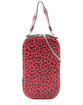 Dior Pink Calfskin Lady Phone Holder Handbag (Authentic Pre-Loved)