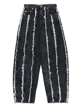 Séfr straight-leg jeans - women - Cotton - 26 - Grey