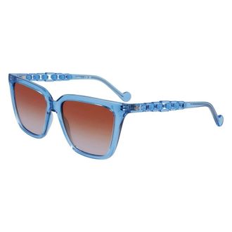 Liu Jo Sunglasses, female, Blue, Size: ONE SIZE Injected Sunglasses