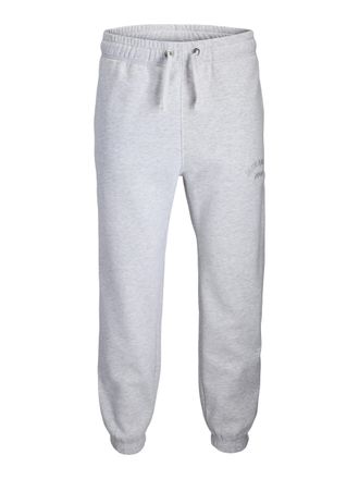 Jack & Jones Sweathose JACK & JONES JPSTKANE BLEECKER SWEAT PANTS BF, Herren, Gr. S, N-Gr, hellwei&szlig; detail:melange, Web, Obermaterial: 70% Baumwolle, 30% Polyester