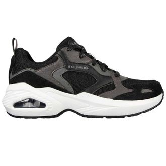 Skechers Uno-sneakers van su&egrave;de voor dames (Zwart)