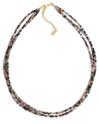 Liv Oliver 18K 79.20 Ct. Tw. Multi Tourmaline Necklace