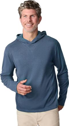 Free Country Mens Sueded Pique Long Sleeve Hoodie