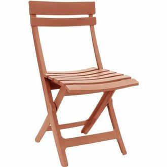 Grosfillex Grosfillex Miami Silla Plegable Terracota Confortable