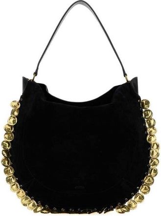 Isabel Marant Black Suede Oskan Shopping Bag Borse A Mano