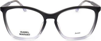 Isabel Marant Ladies Grey Rectangular Eyeglass Frames IM 0091/G-1ED-2