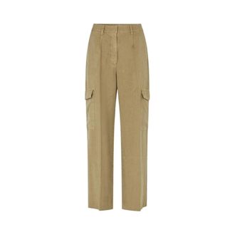 Sams&oslash;e & Sams&oslash;e Sahopsa Trousers - female - Sams&oslash;e Sams&oslash;e - Straight Trousers - Beige - XL - Trousers