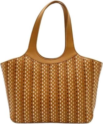 Ferragamo Pre-owned Tote Bags, female, Brown, Size: ONE SIZE Pre-owned Leather 2way Bag