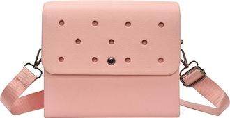 Generic Cymwer Women Square Shoulder Bag Adjustable Strap for School Work Travel (Pink) (style6)