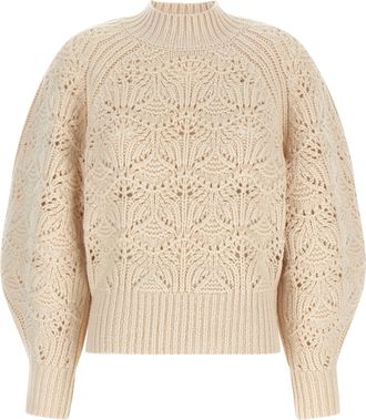 Zimmermann Beige Wool Womens Cardigan