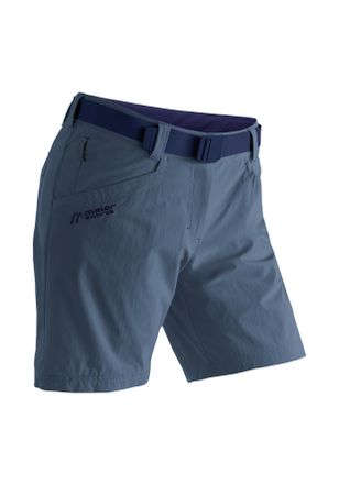 Maier Sports Funktionsshorts MAIER SPORTS Lulaka Shorts, Damen, Gr. 34, Normalgr&ouml;ssen, blau (jeansblau), 90% Polyamid, 10% Elasthan, Hosen Funktionsshorts, Damen S
