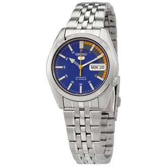 Seiko 5 Automatic Blue Dial Mens Watch SNK371K1