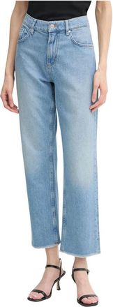 Joop Straight Jeans - Dames - Regular Fit Jeans - Blauw - W25 - Katoen - Jeans