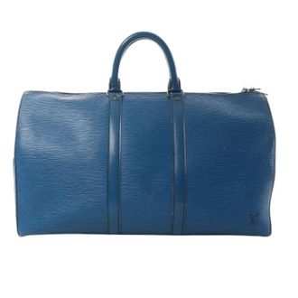 Louis Vuitton Pre-owned Weekend Bags, male, Blue, Size: ONE SIZE Pre-owned Keepall 45