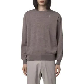 K-Way Truien & Vesten, Heren, Beige, XL, Wol, Sebastien Merino Pullover