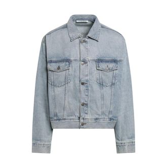 Fear of God Denim Jackets, male, Blue, Size: S Classic Denim Jacket