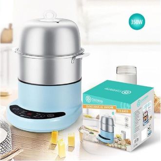 Trade Shop Trade Shop - Cuoci Uova Al Vapore Bollitore Elettrico 350w Fornello Cuociuova 12 Uova Tx-8405