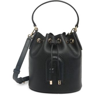Furla Clio Mini Drawstring Bucket Bag in Nero at Nordstrom Rack