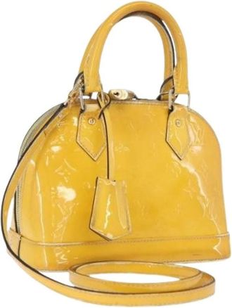 Louis Vuitton Pre-owned Handbags, female, Yellow, Size: ONE SIZE Pre-owned Vintage Handbag