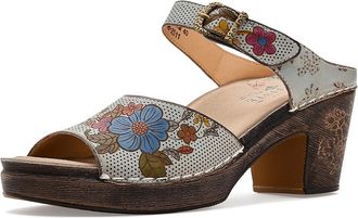 L'Artiste by Spring Step Japhette Womens Sandals Blue : EU 42 (US Womens 10.5-11) M, Leather