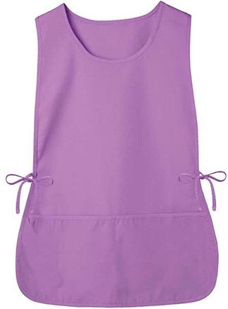 OEM Delantal Tipo Camisa, Sin Mangas, Sobre Los Hombros, Chaleco Tipo Peto, Delantal Reutilizable, Morado