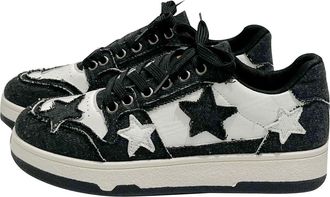 Generic Ladies Orthopedic Trainers Platform Running Shoes Womens Flat Outdoor Canvas Matching Casual Shoes Walking Sneakers Womens Ladies Sneakers Size 8 (Bla