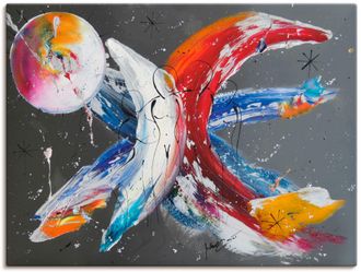 Artland Leinwandbild »Familie« Gruppen & Familien 1 Stk. tlg. auf Keilrahmen gespannt