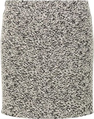 Iro Tweed Boucl&eacute; Rok - Dames - Korte rokken - Veelkleurig - L - Tweed - Rokken