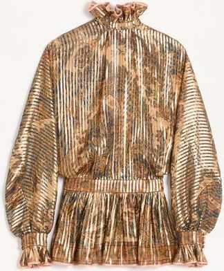 Valentino Camicia In Pekin Stampa Cachemire Voyage Imaginaire Donna MULTICOLOR 36