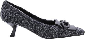 Enzo Di Martino Hastings Pomp - Dames - Pumps - Grijs - 39 EU - Schoenen