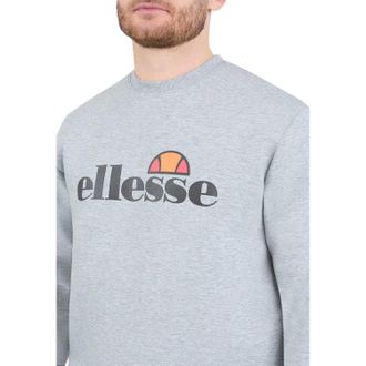 Ellesse Heren Corvaro Sweatshirt (Licht Grijs Marmer)