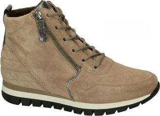 Gabor Schoenen, Dames, Beige, 36 EU, Dreamvelour Mini Points Boot