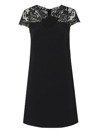Ermanno Scervino Abito in pizzo - Nero