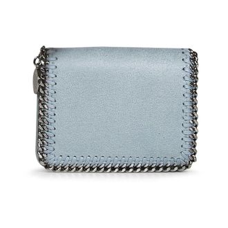 Stella McCartney Stella McCartney, Wallets & Cardholders, female, Blue, Size: ONE SIZE Falabella Wallet