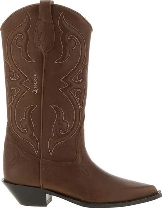 Sonora Yuma Boot - Dames - Cowboylaarzen - Bruin - 40 EU - Leer - Schoenen