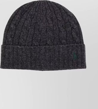 Polo Ralph Lauren cozy cable knit hat with ribbed cuff