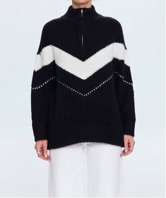 Pistola Denim Arden Vanilla Ice Sweater In Black