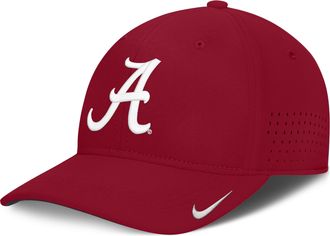 Nike Alabama Sideline Practice Nike Mens Dri-FIT College Hat in Red | NC5369WABN-3XB