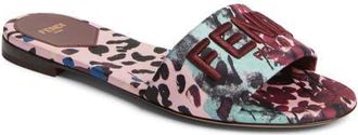 Fendi Signature Slide Sandal in Pink at Nordstrom, Size 11.5Us