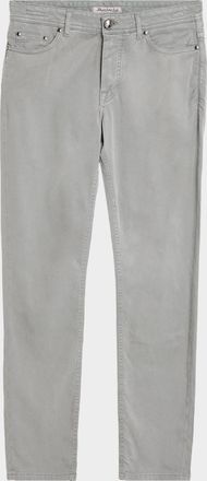 Sartorio Men & apos;s Cotton-Blend Slim-Leg Trousers