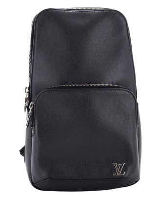 Louis Vuitton Black Taiga Leather Avenue Sling Bag (Authentic Pre-Loved)