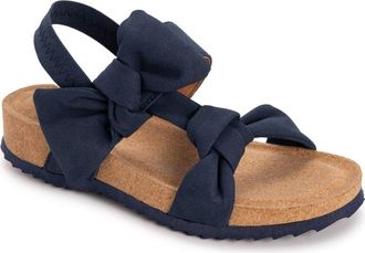 Muk Luks Womens Pansy Sandal in Indigo at Nordstrom, Size 10