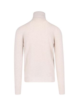 Drumohr Mens Sweaters White Cashmere