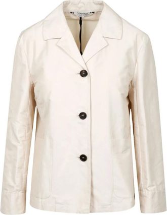 Max Mara Jassen, Dames, Beige, S, Blazers