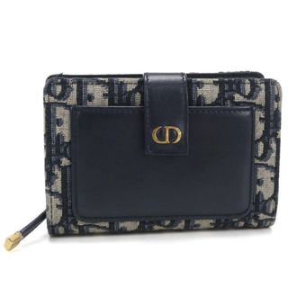Dior Navy Wallet (Bi-Fold) (Pre-Owned)