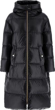 Herno padded hooded coat - Black