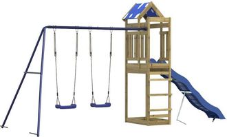 vidaXL Parque Infantil De Exterior Madera De Pino Impregnada Vidaxl