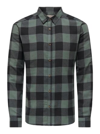 Only & Sons ONSGUDMUND LS CHECKED SHIRT NOOS